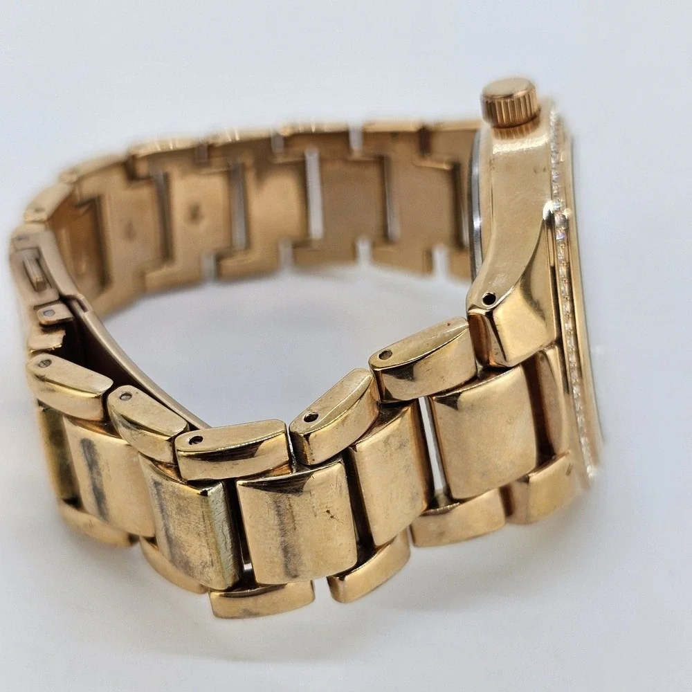 Liz Claiborne Women's Watch‎ 38MM Gray Dial Rose Gold Band 6